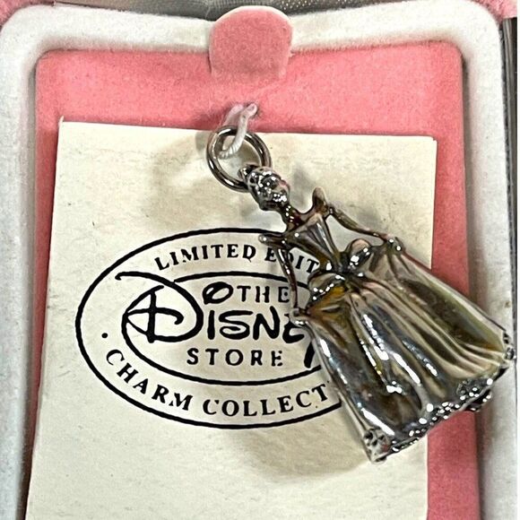 Disney Princess Sterling Aurora Princess Silver Pendant Limited Edition Charm - Picture 3 of 5